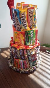 candy raffle basket