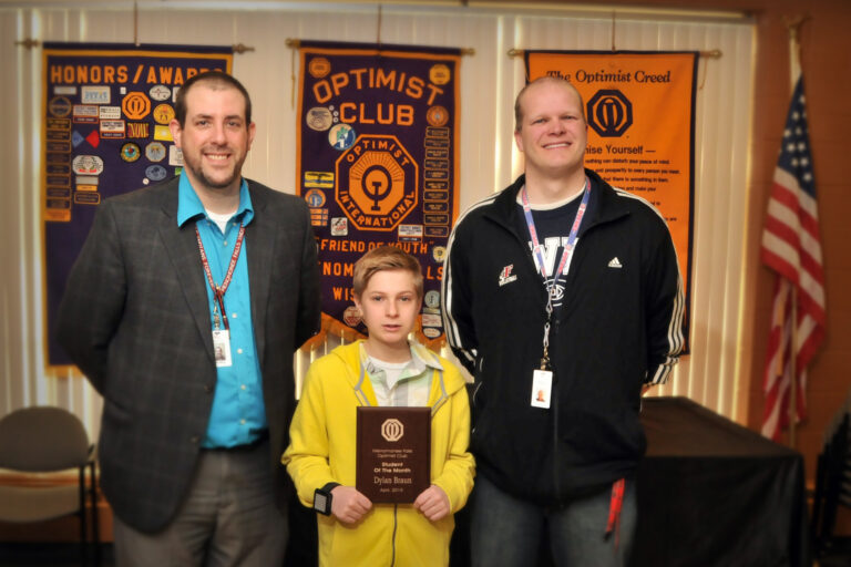 April 2015 Students of the Month NMS