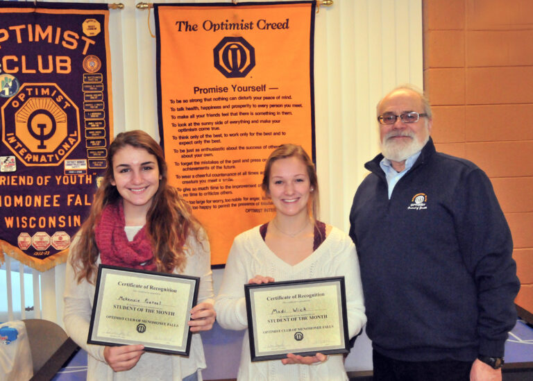 december 2016 Students of the Month