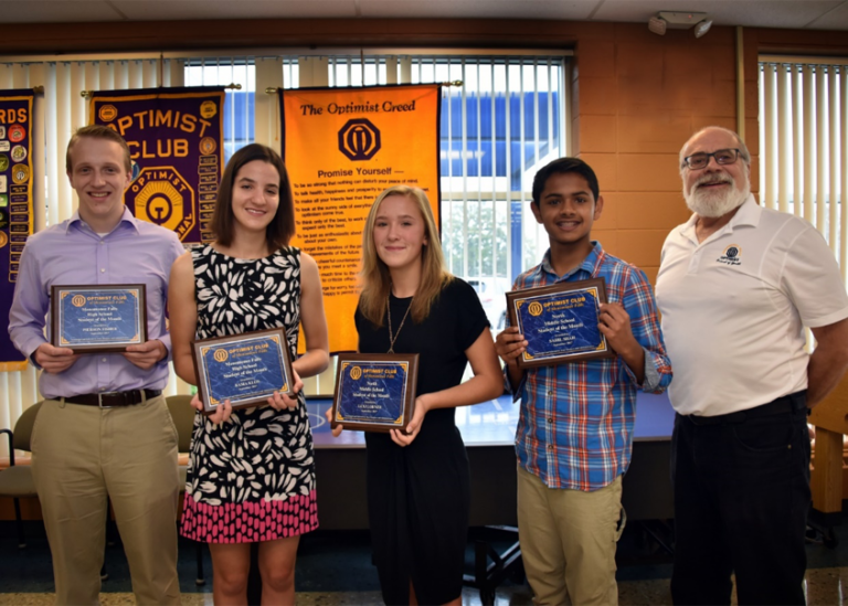 September 2017 Students of the Month