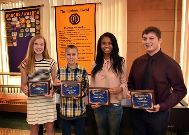 October 2017 Students of the Month
