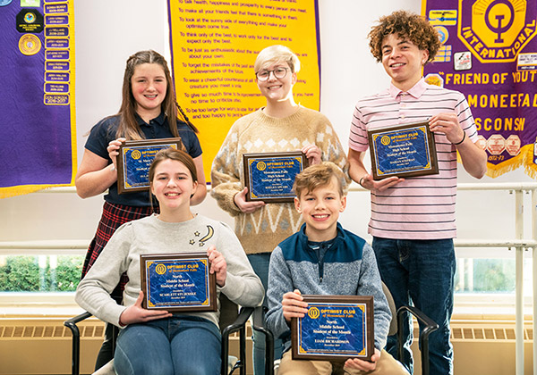 December 2019 Students of the Month