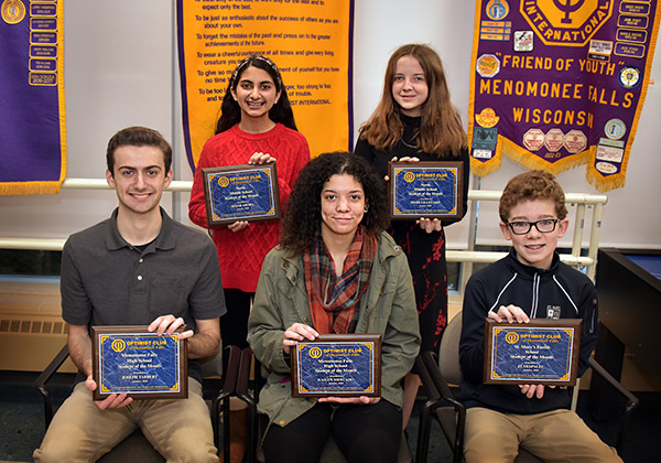 January 2020 Students of the Month