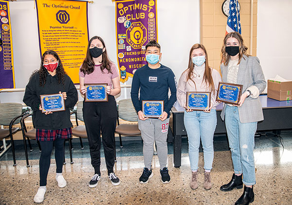 January 2021 Students of the Month